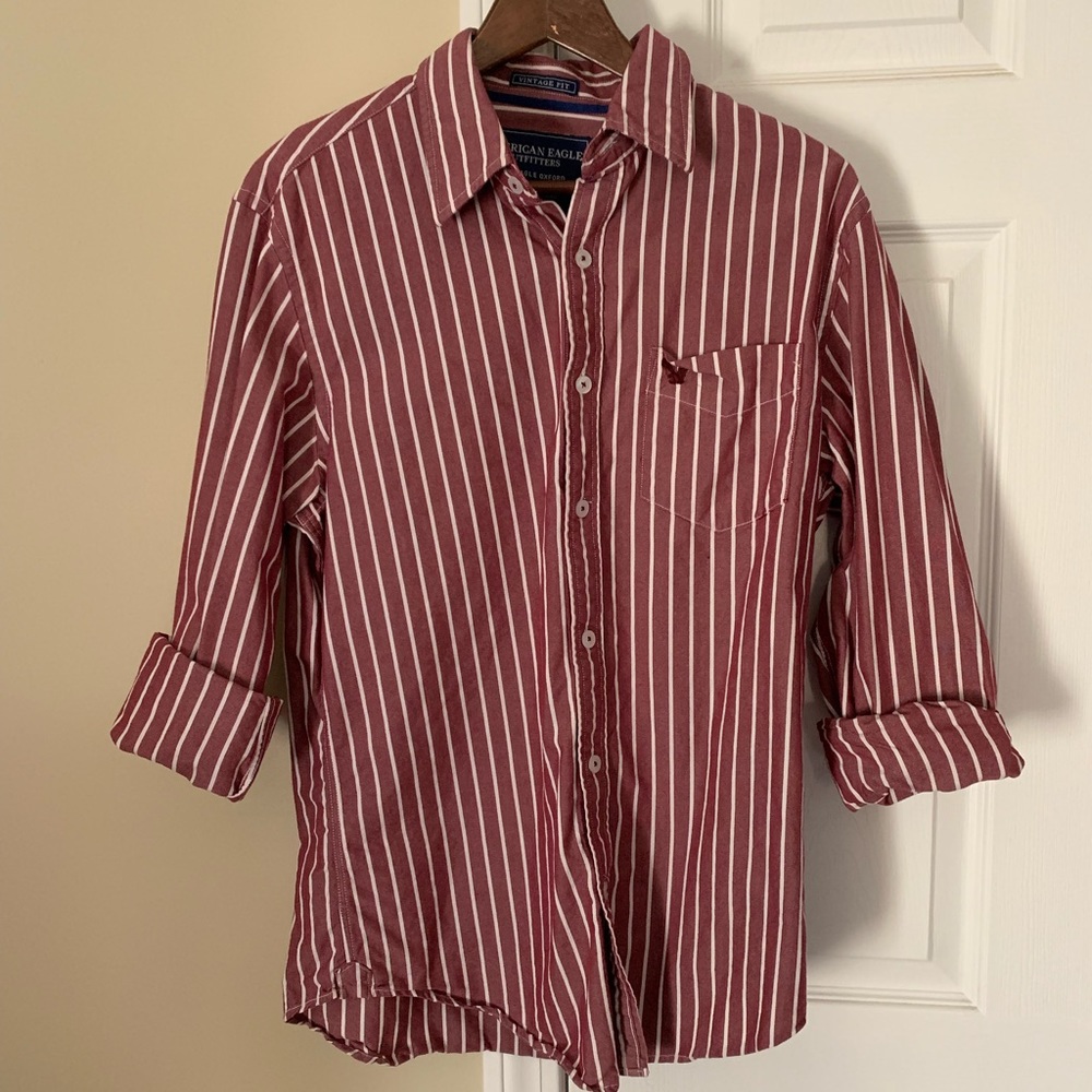 American Eagle Men’s Button Up Shirt